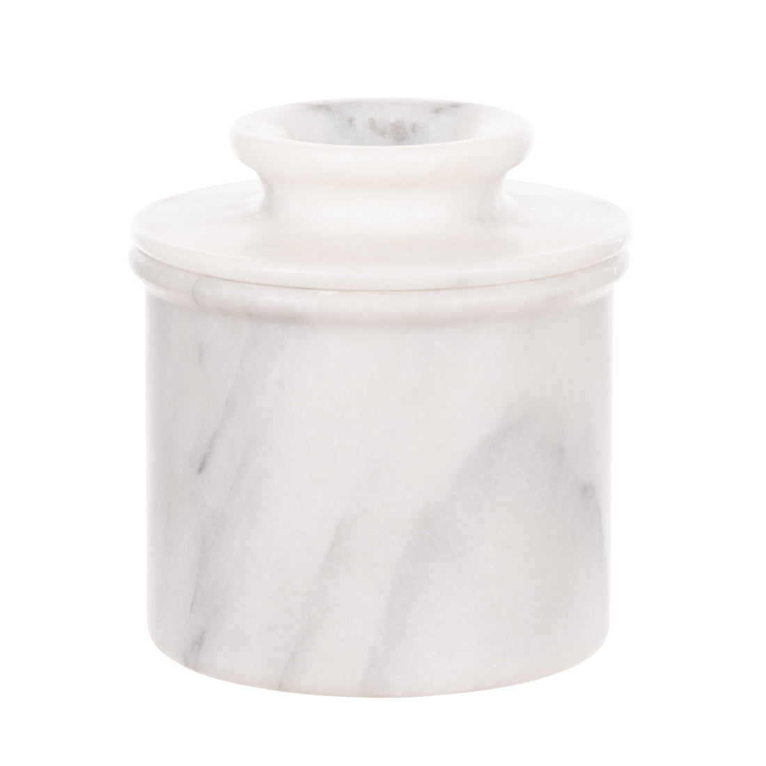 Davis &amp; Waddell Nuvolo Marble French Butter Bell White Grey