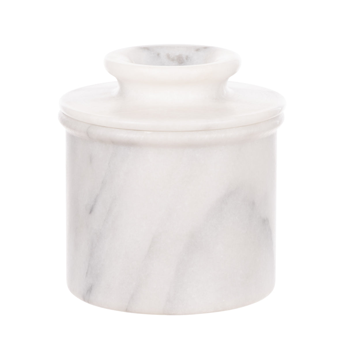 Davis &amp; Waddell Nuvolo Marble French Butter Bell White Grey