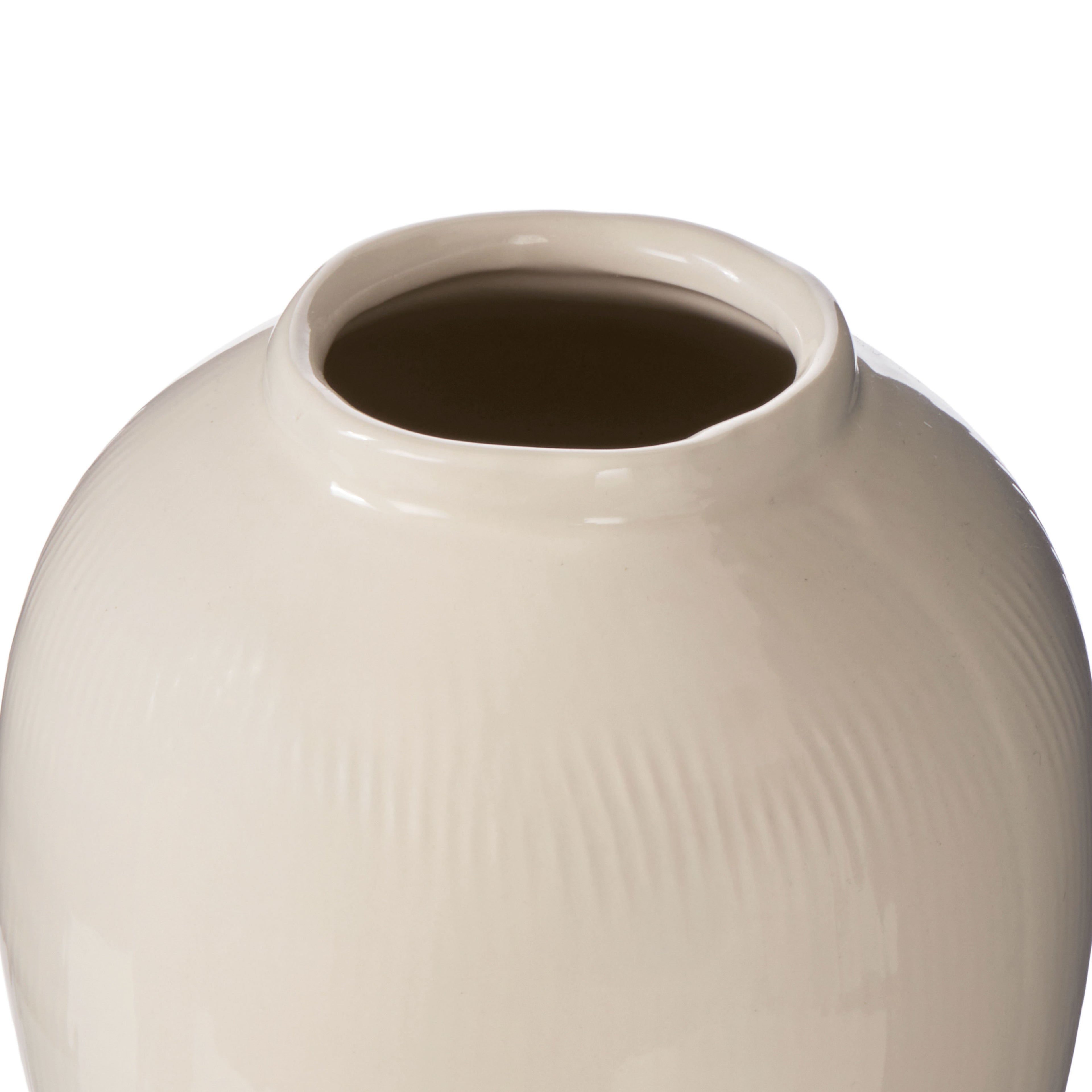 Kiona Vase | Oat -  24cm