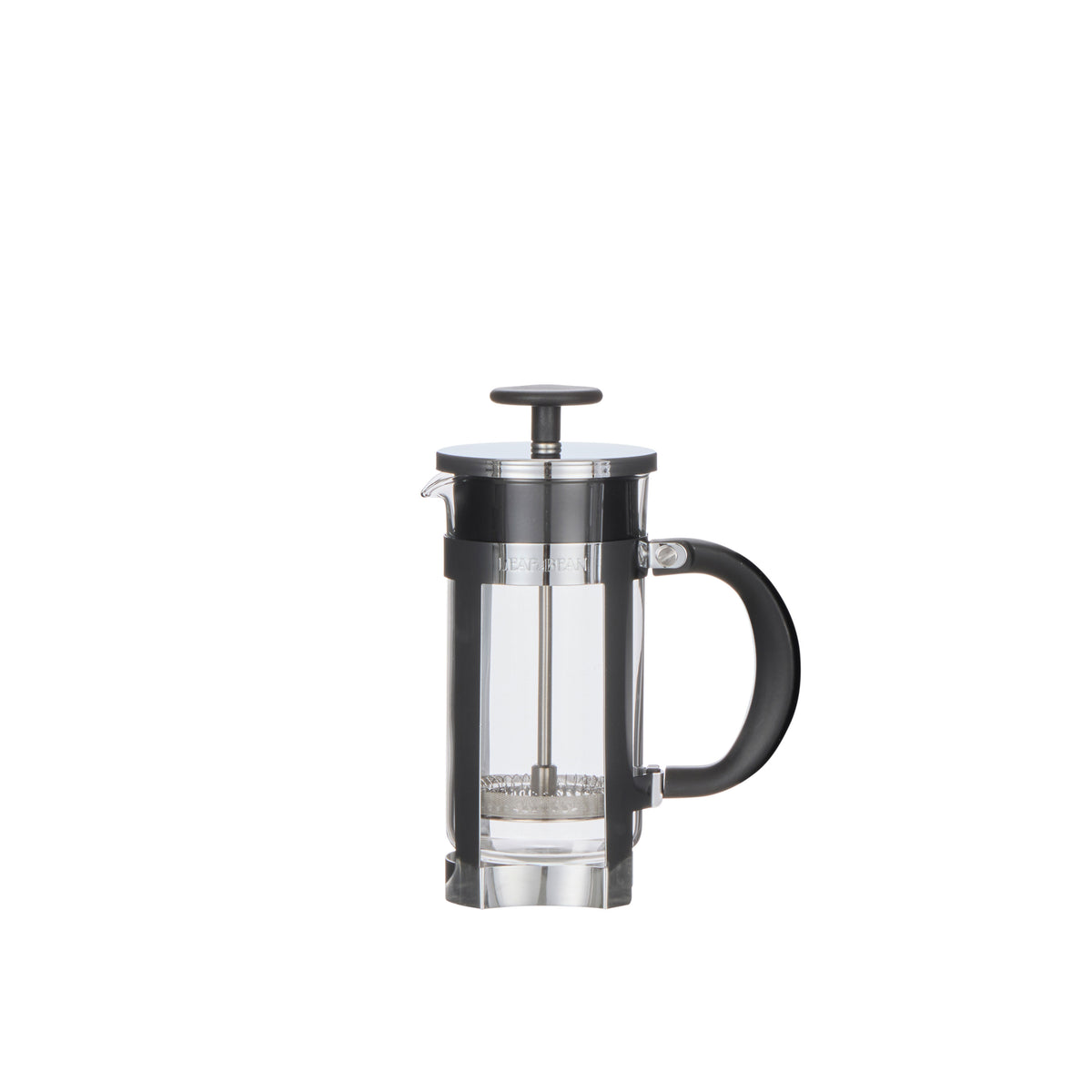 Leaf &amp; Bean Glass Press Plunger Clear &amp; Stainless Steel