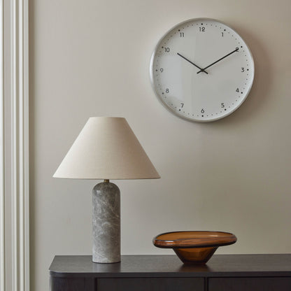 Amalfi Helsinki Wall Clock Silver