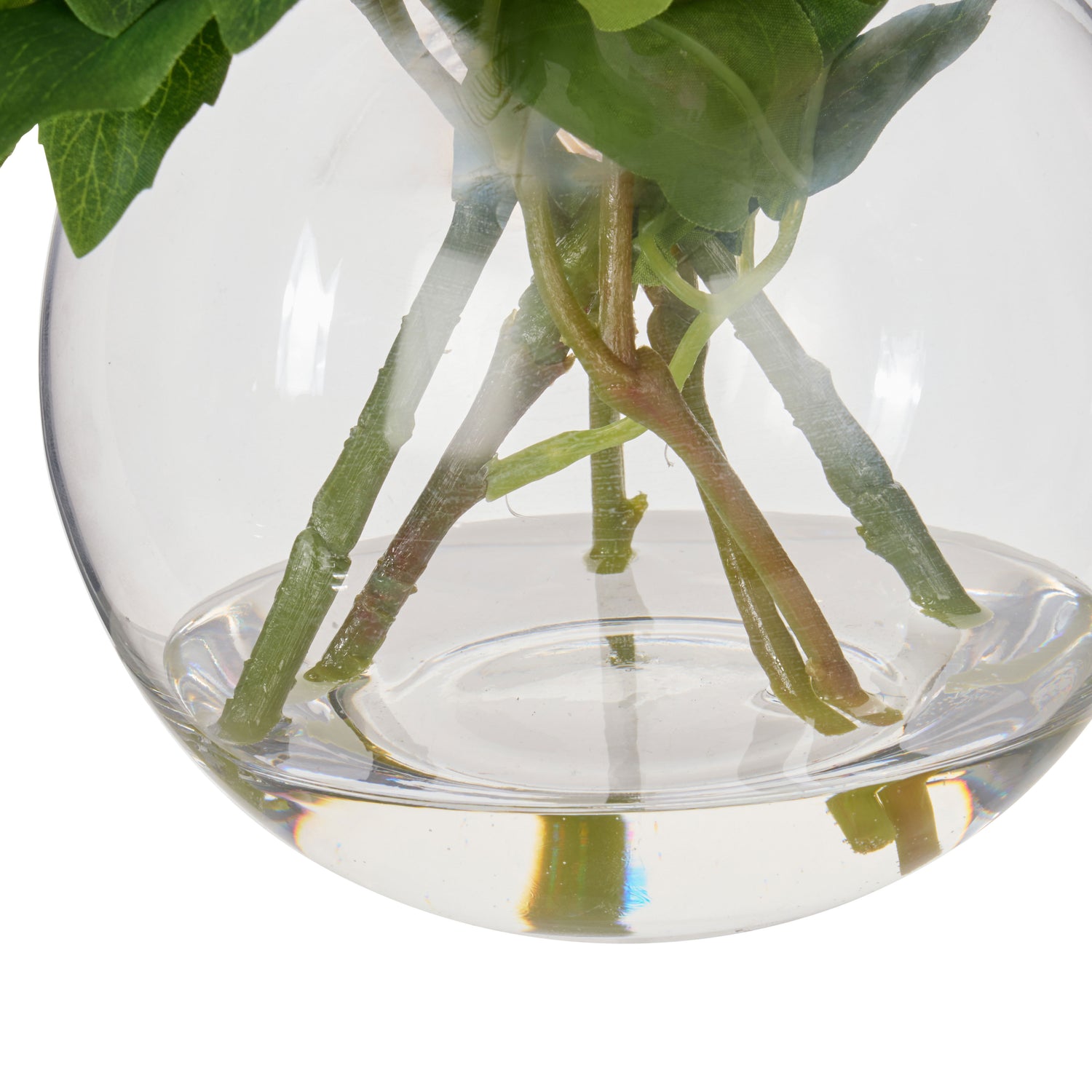 Faux Peony - Sphere Vase| Pink -  35cm