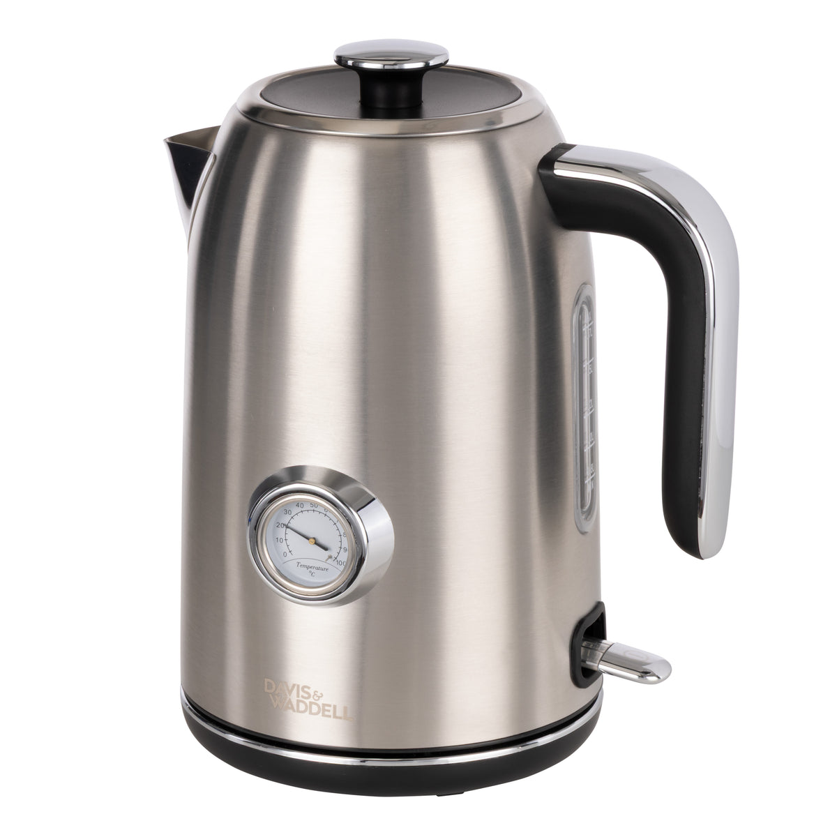 Davis &amp; Waddell Newbury Vintage Kettle 1.7L Stainless Steel