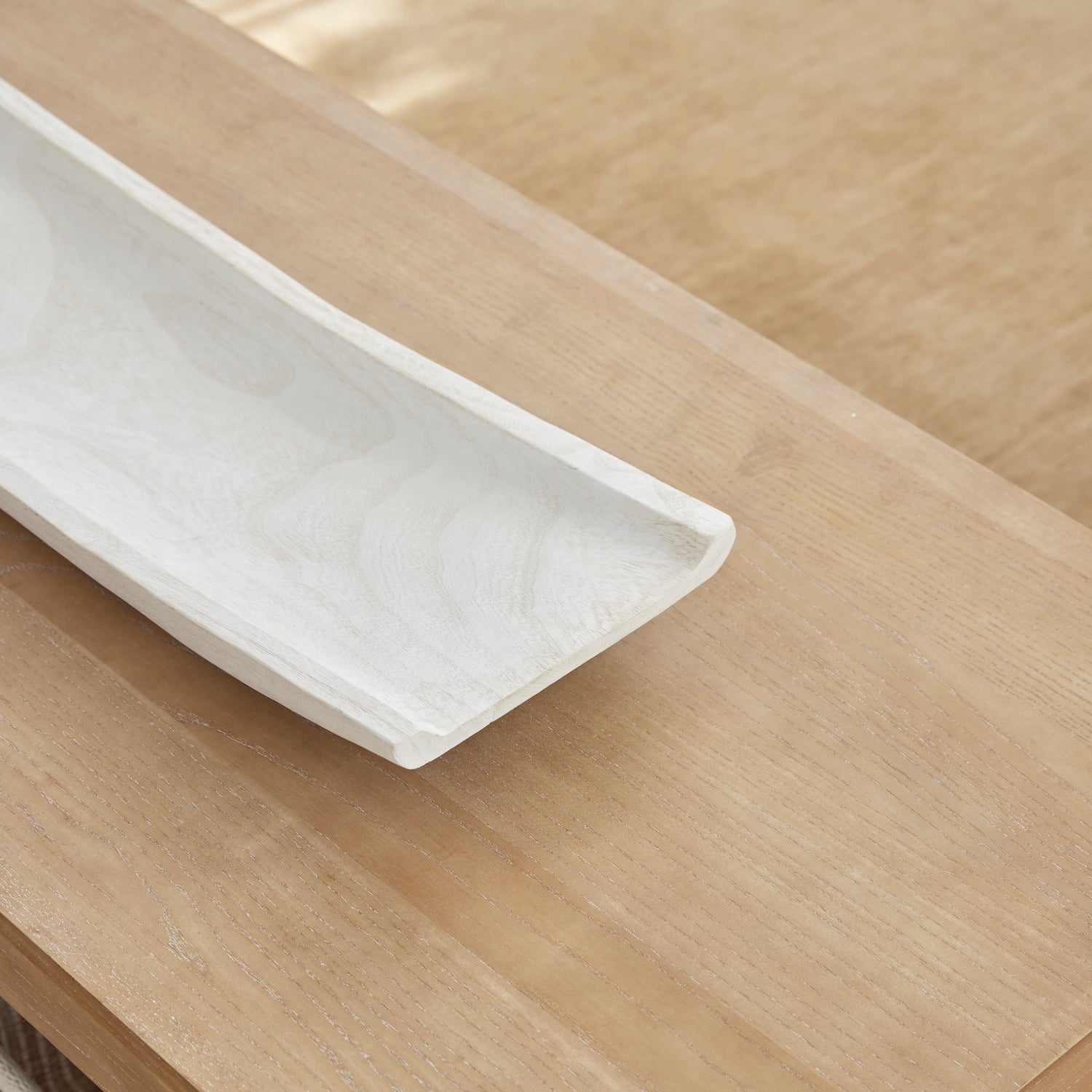 Amalfi Picton Timber Rectangular Tray White