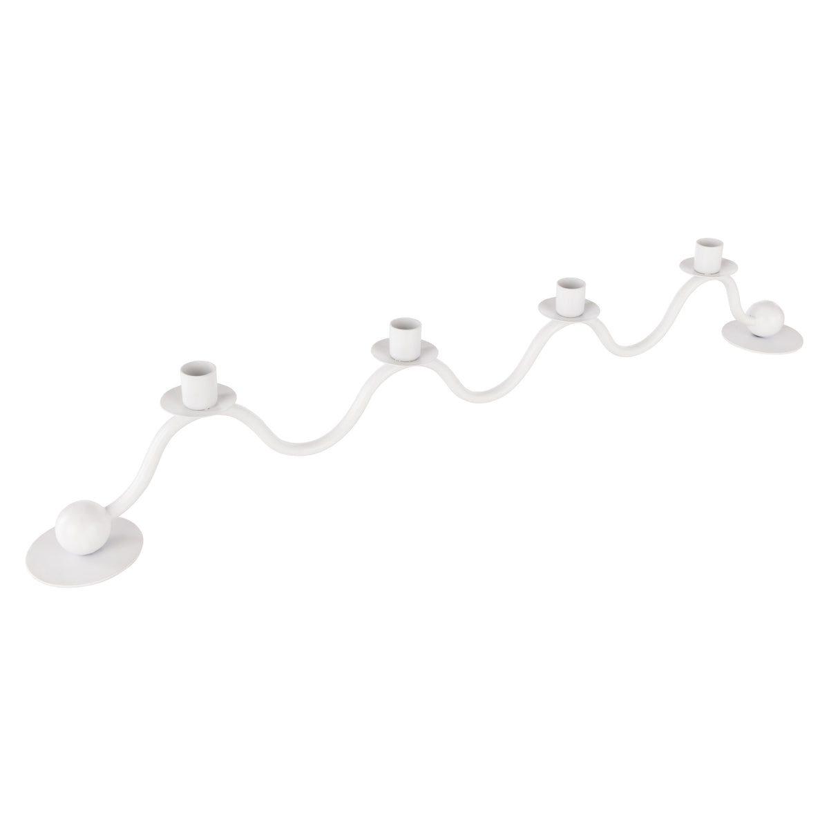 Amalfi Rexley Candle Holder White