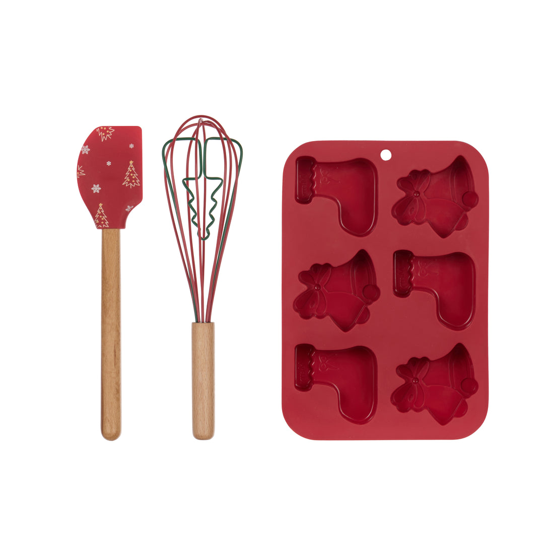 Davis &amp; Waddell Cake Mould and Kitchen Utensils 3pcs Gift Set