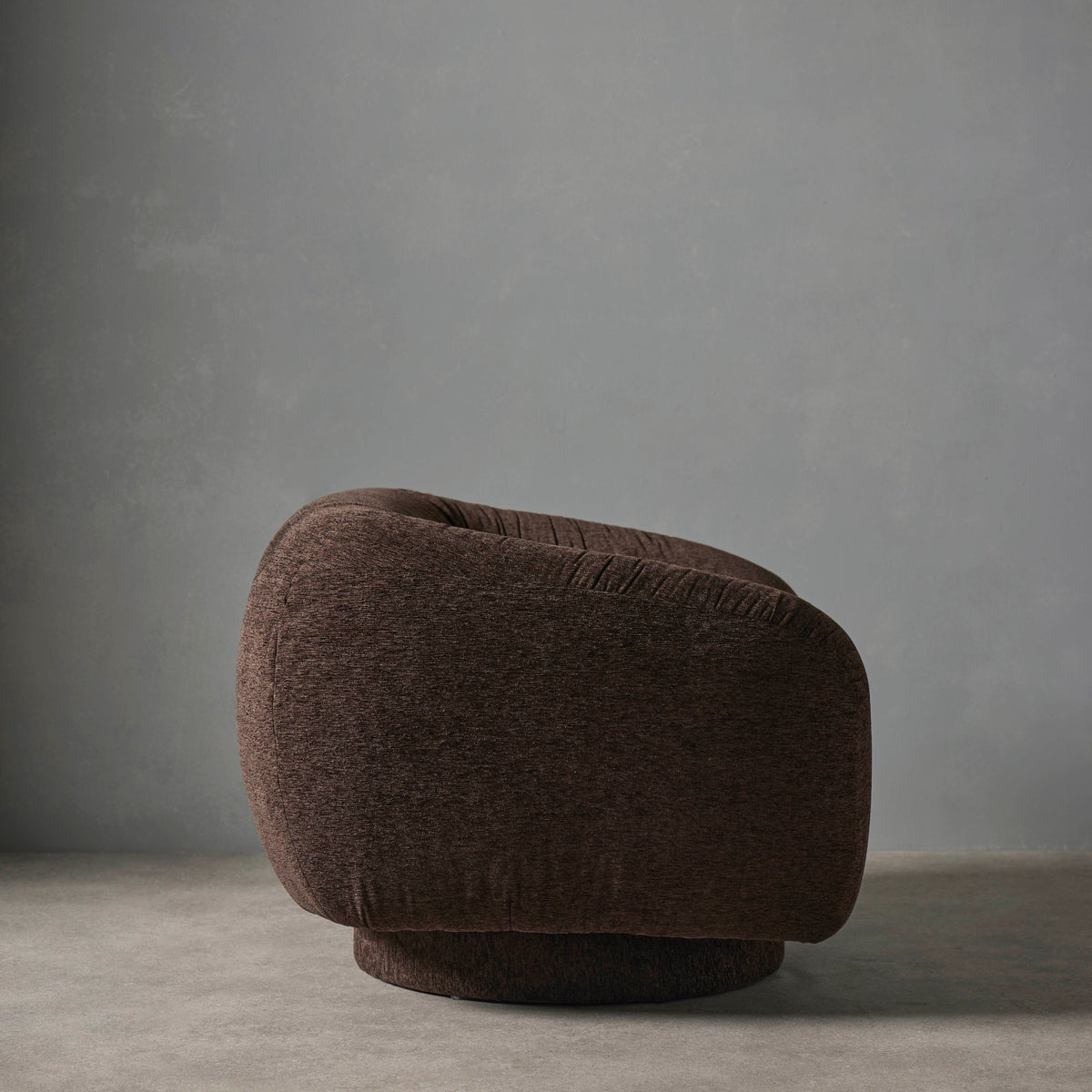 Grand Designs Nolan Swivel Chair Brown