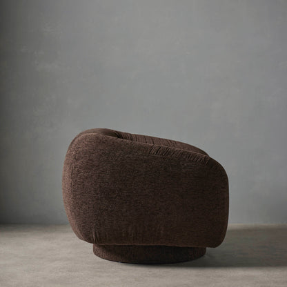 Grand Designs Nolan Swivel Chair Brown