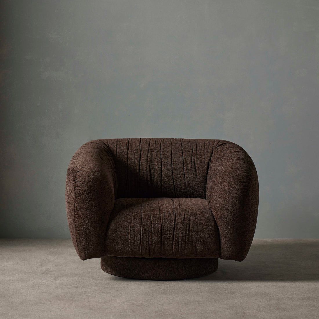 Grand Designs Nolan Swivel Chair Brown