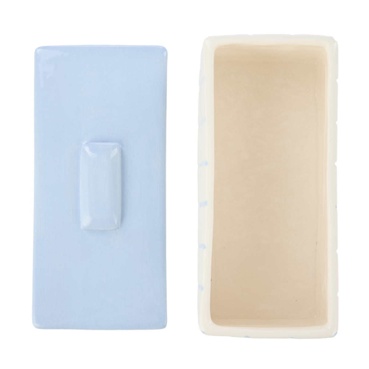 Emporium Lulu Collection Ceramic Box Blue