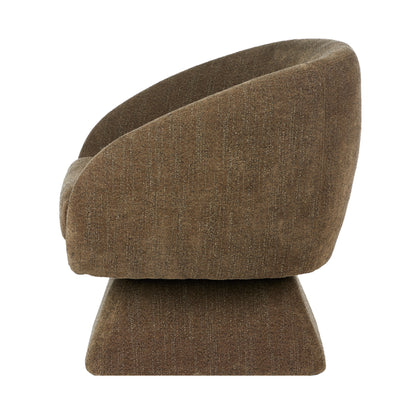 Grand Designs Lucca Swivel Chair Green