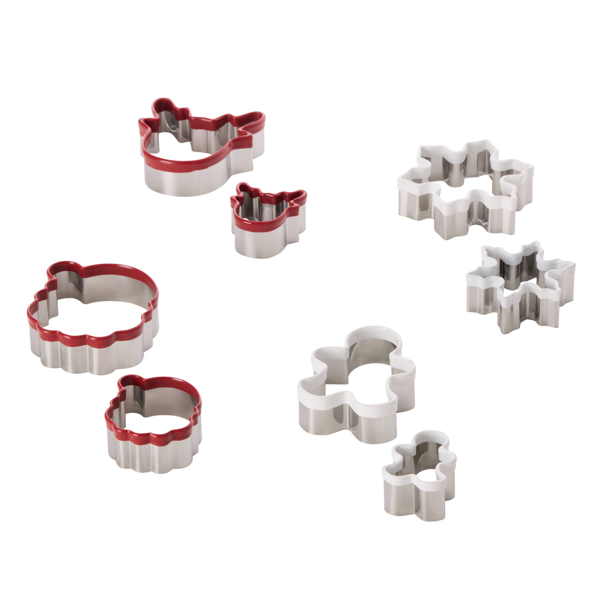 Davis &amp; Waddell Cookie Cutter 8pcs Set with Rolling Pin Multi-Coloured
