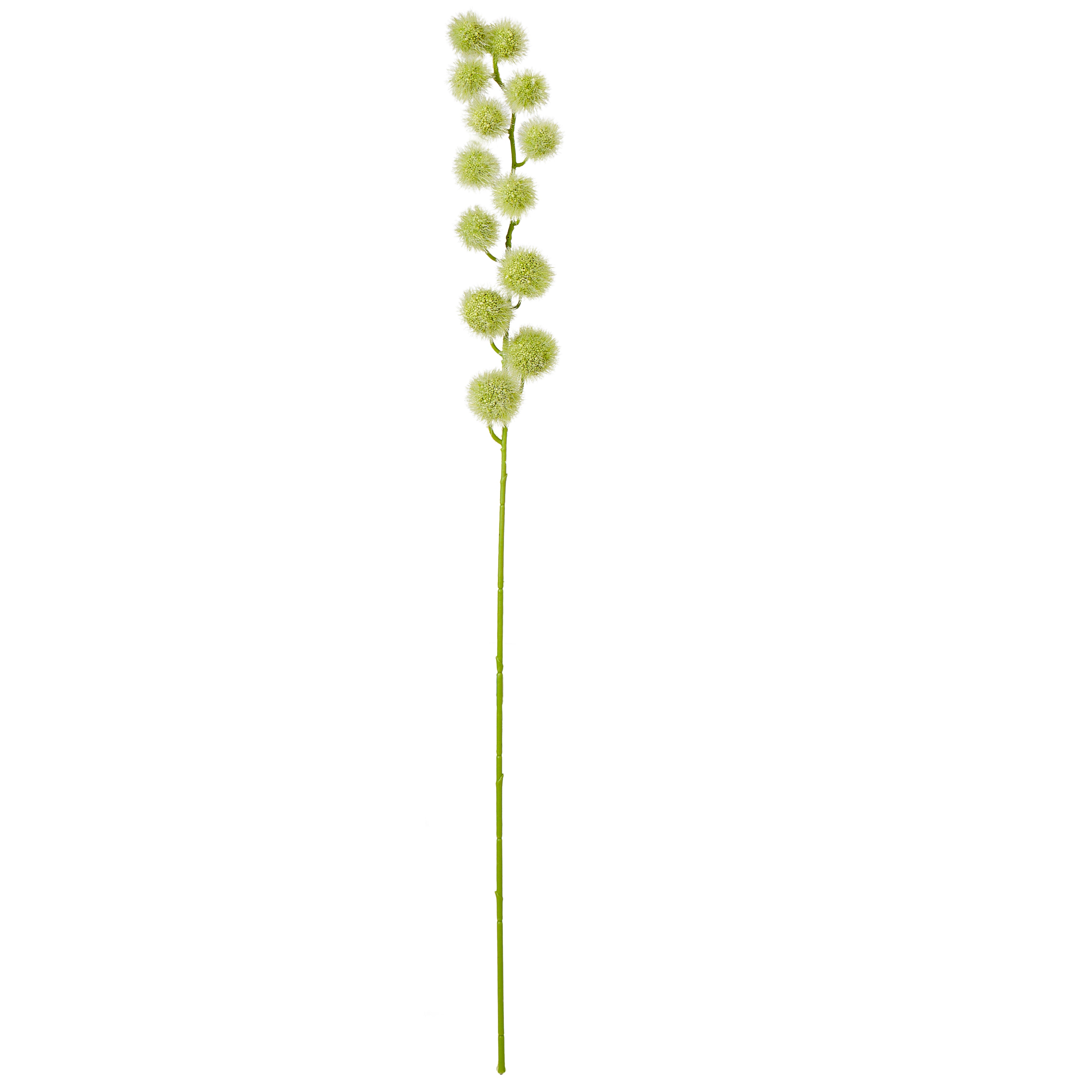 Faux Mini Milk Weed Stem | Cream - 80cm