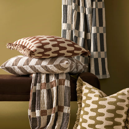 Academy Nash Abstract Cushion Chocolate