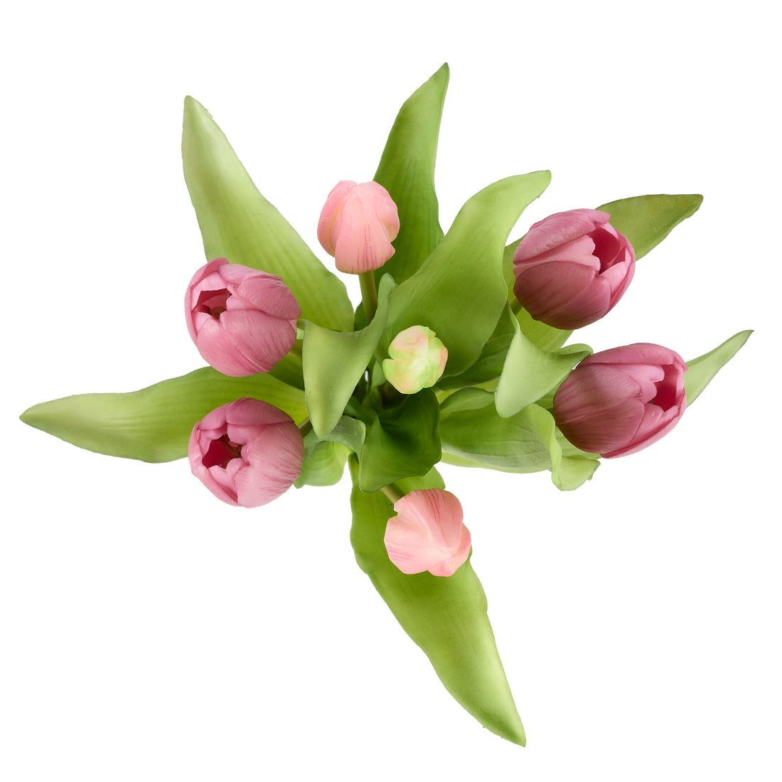 Faux Tulip Bunch | Pink - 30cm