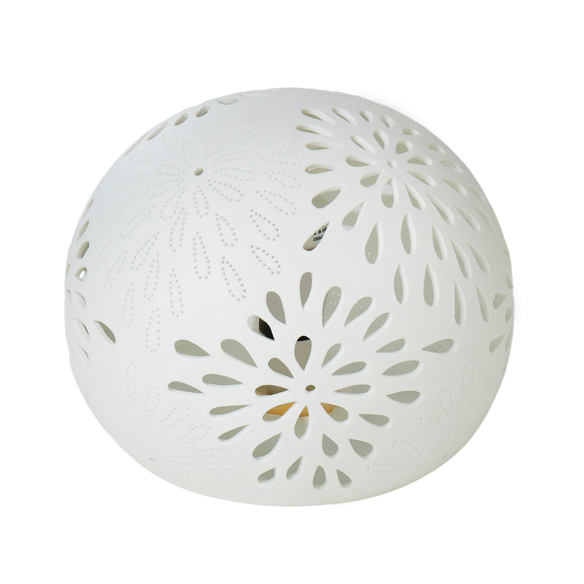 Amalfi Round Lamp Cutout White