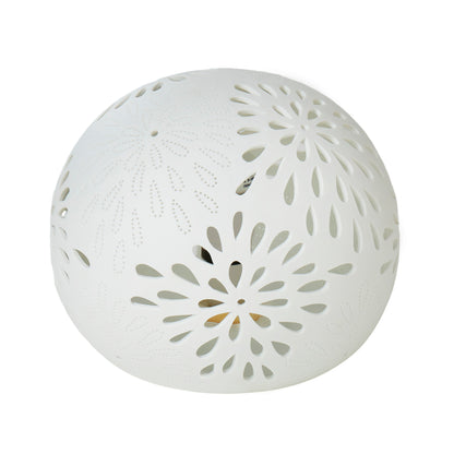 Amalfi Round Lamp Cutout White