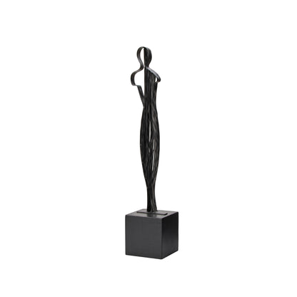 Amalfi Silhouette Sculpture Black
