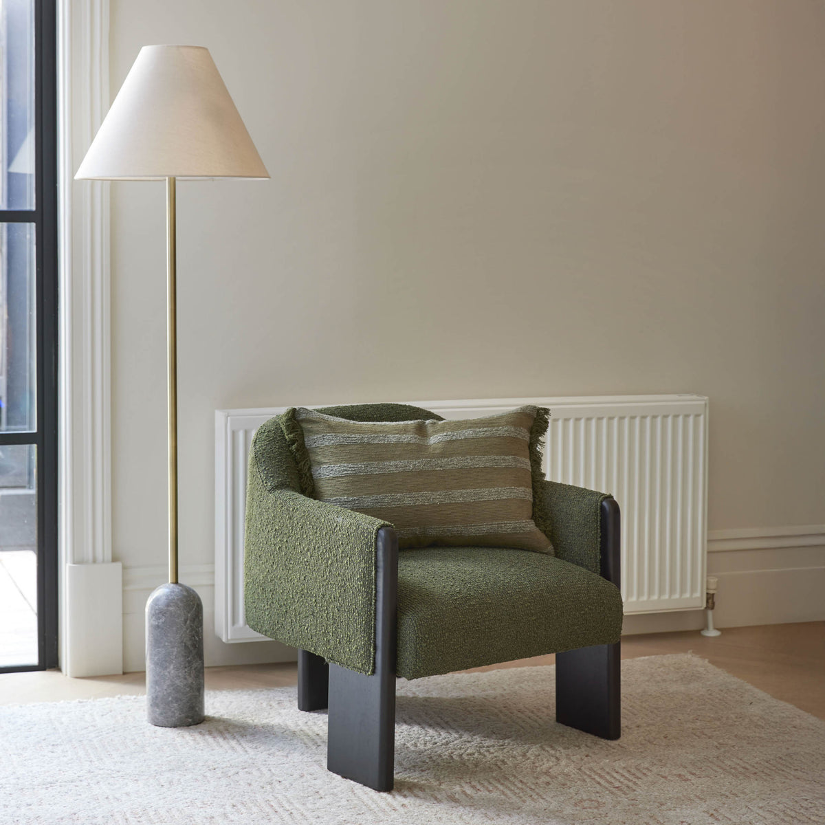 Amalfi Sienna Cushion Green