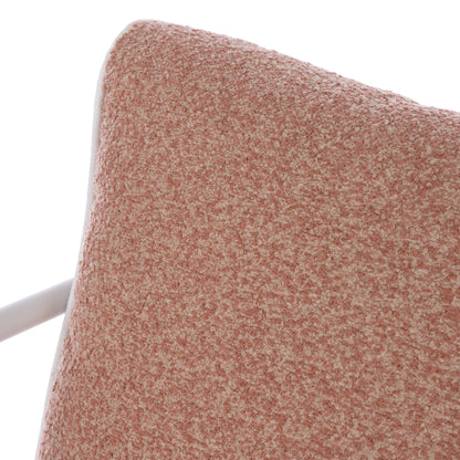 Amalfi Reeve Outdoor Arm Chair Pink &amp; White