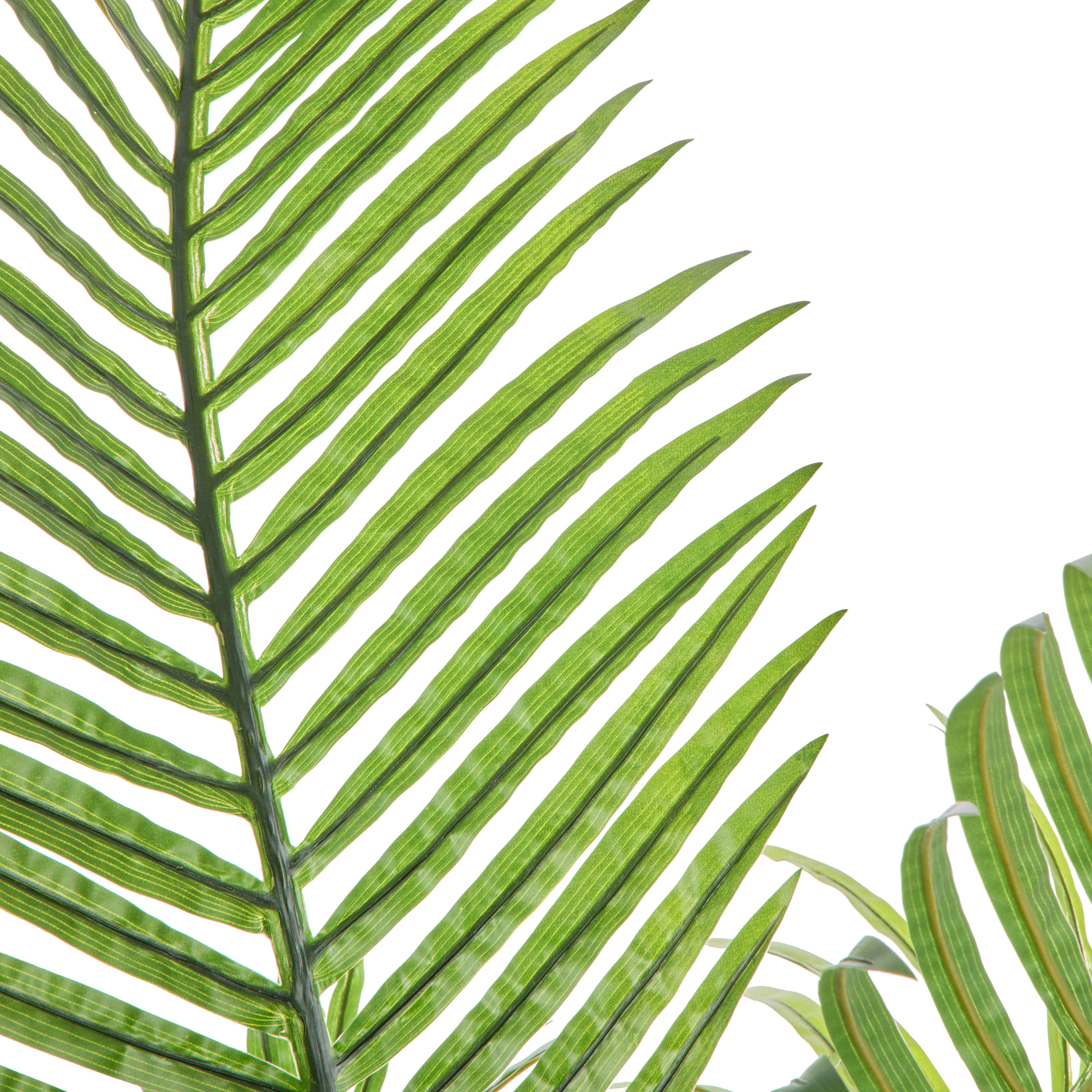 Faux Areca Palm - Cylinder Planter - UV Treated | Green  - 145cm
