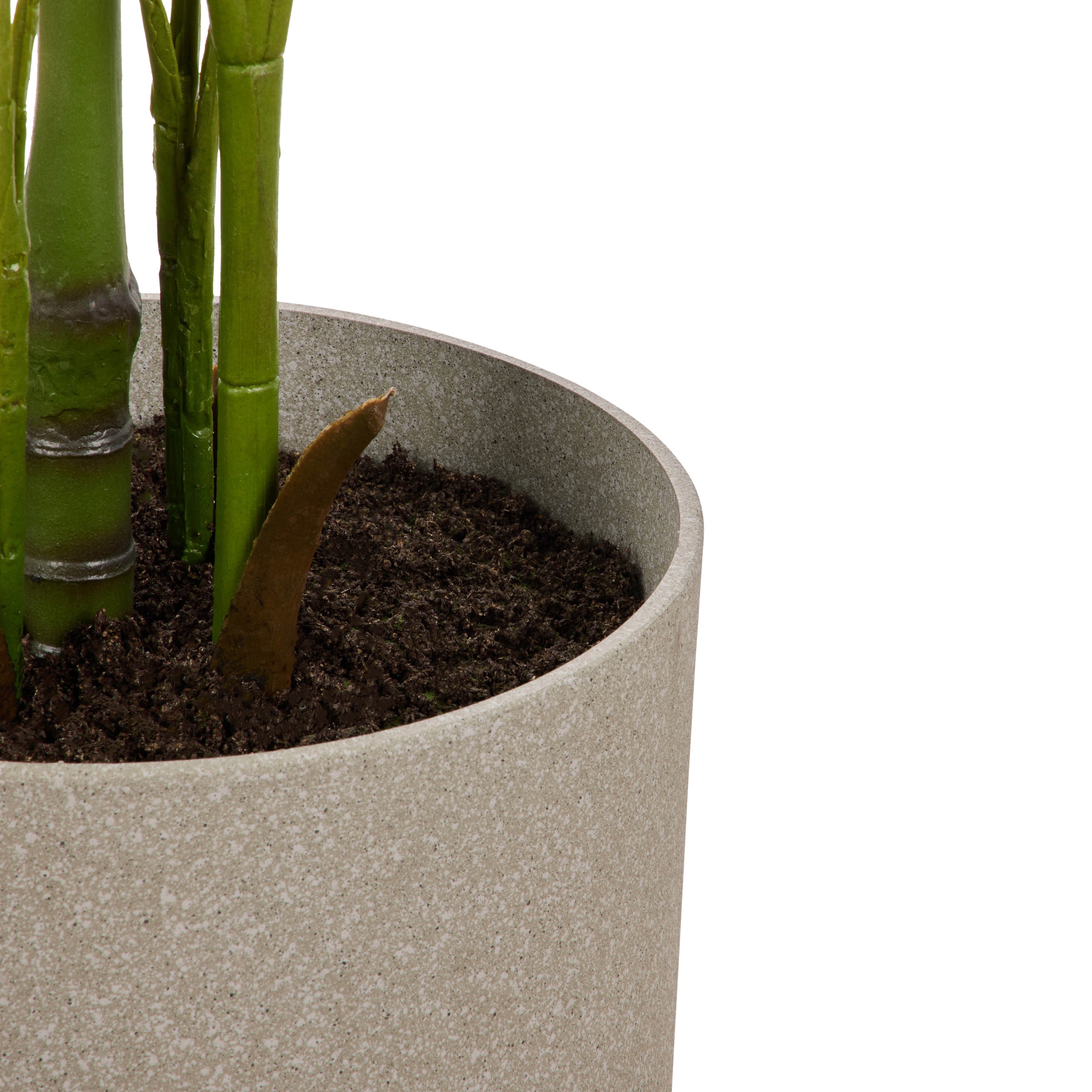 Faux Areca Palm - Cylinder Planter - UV Treated | Green - 189cm