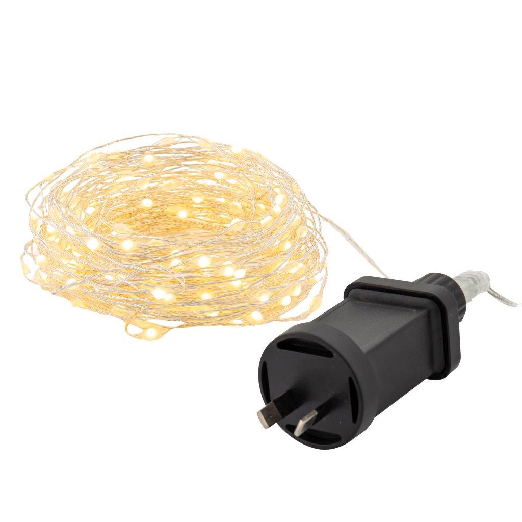 Super Bright Decorative LED String Lights | Silver - 20m