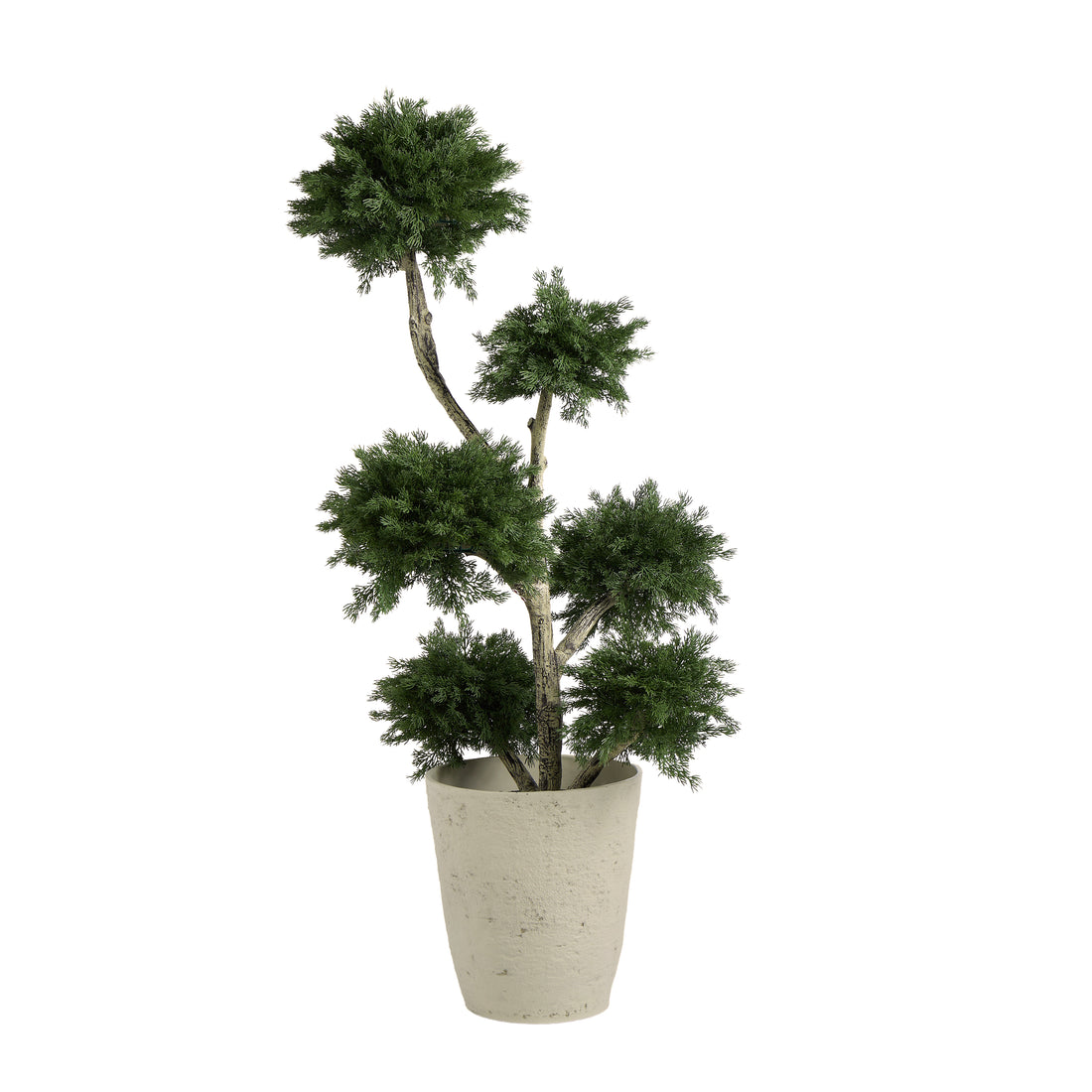 Rogue Rustic Stone Look Planter Pot Rustic Cream