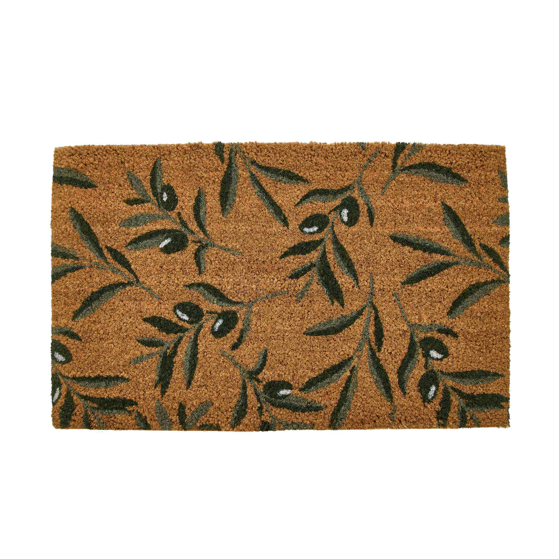 Rogue Coir Door Mat - Olive Green