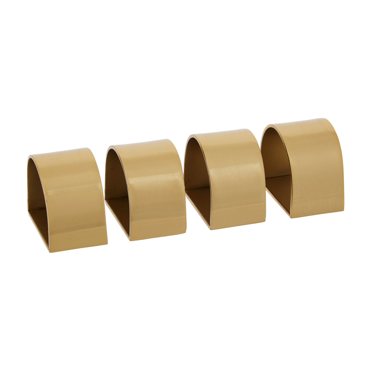 Amalfi Sorrento Napkin Rings 4pcs Set Gold