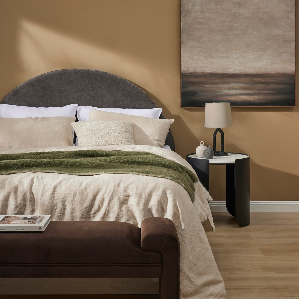 Amalfi Joseph Throw Green