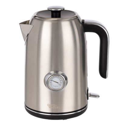 Davis &amp; Waddell Newbury Vintage Kettle 1.7L Stainless Steel
