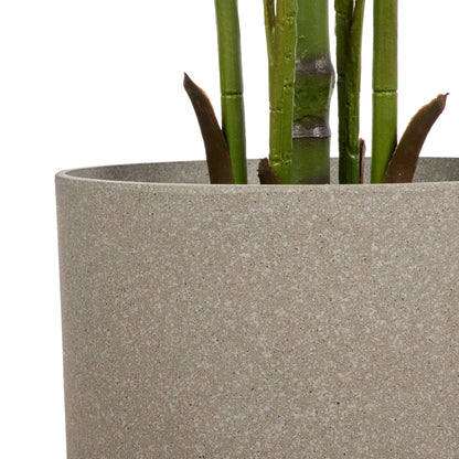 Faux Areca Palm - Cylinder Planter - UV Treated | Green - 189cm