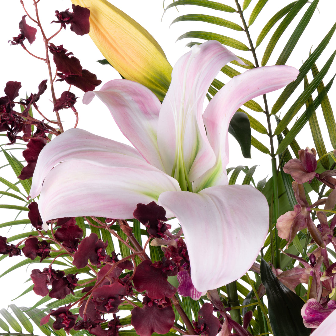 Faux Casa Lily Orchid Mix - Rachel Vase | Pink - 69cm