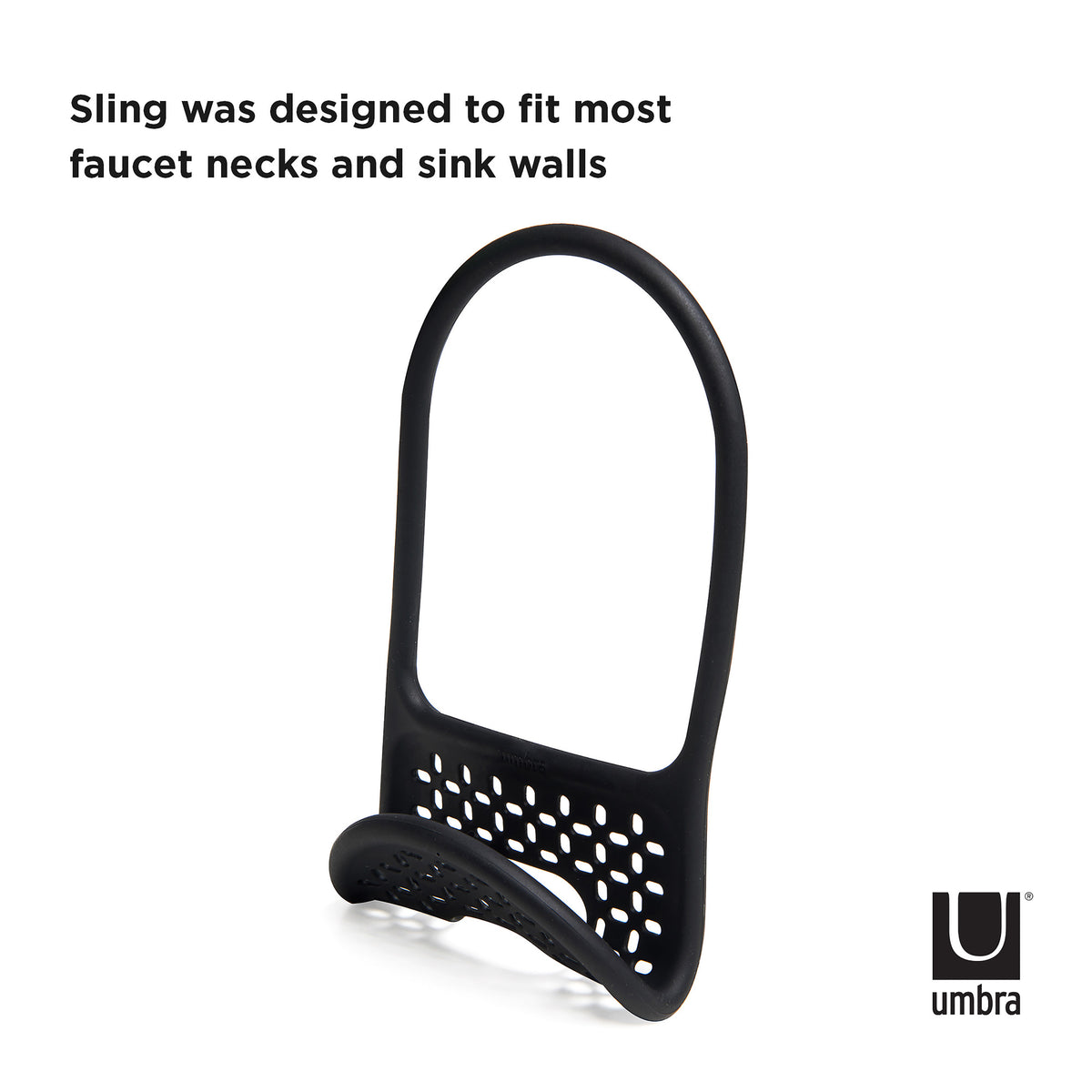 Umbra Sling Sink Caddy Black