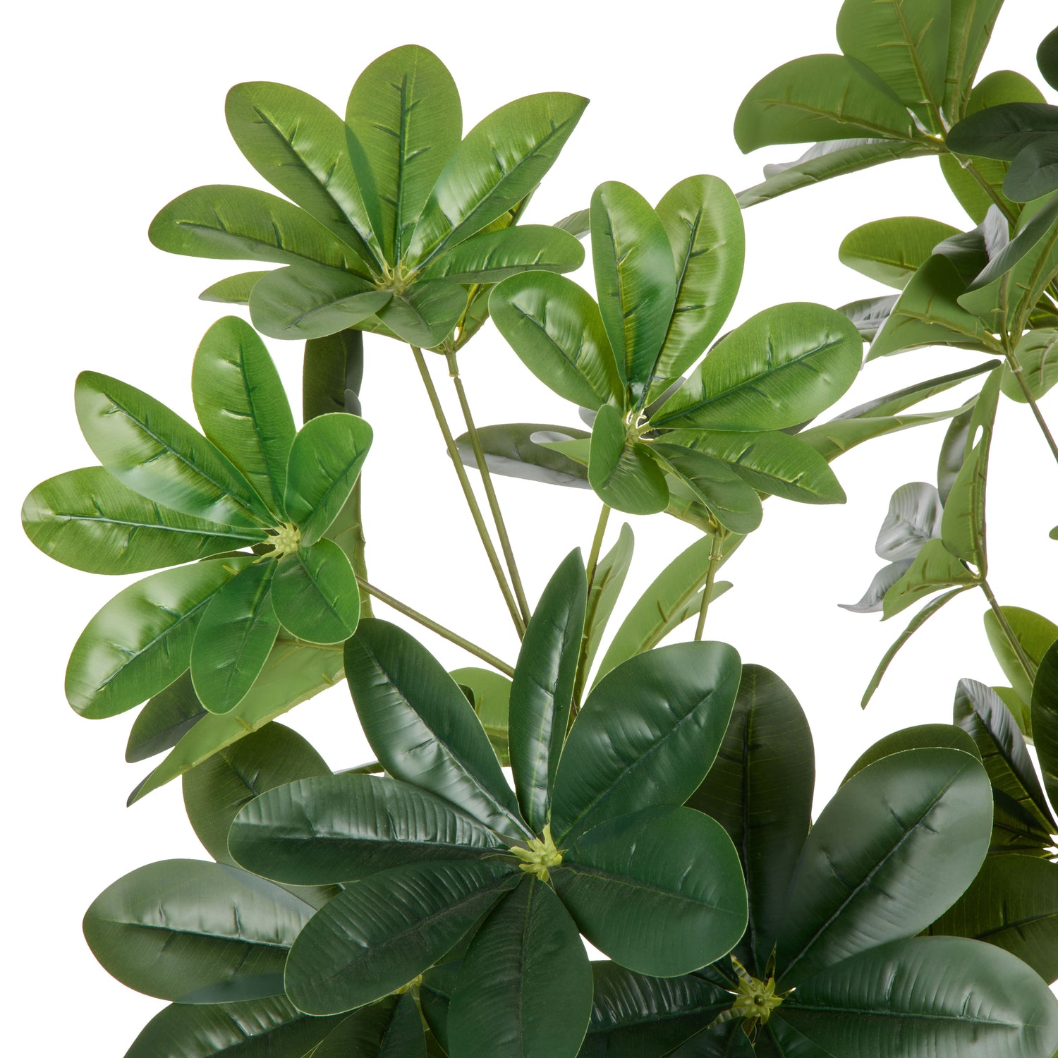 Faux Umbrella Tree Garden Pot | Green -  180cm