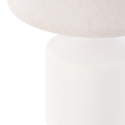 Amalfi Milton Table Lamp 2pcs Set Cream &amp; Taupe