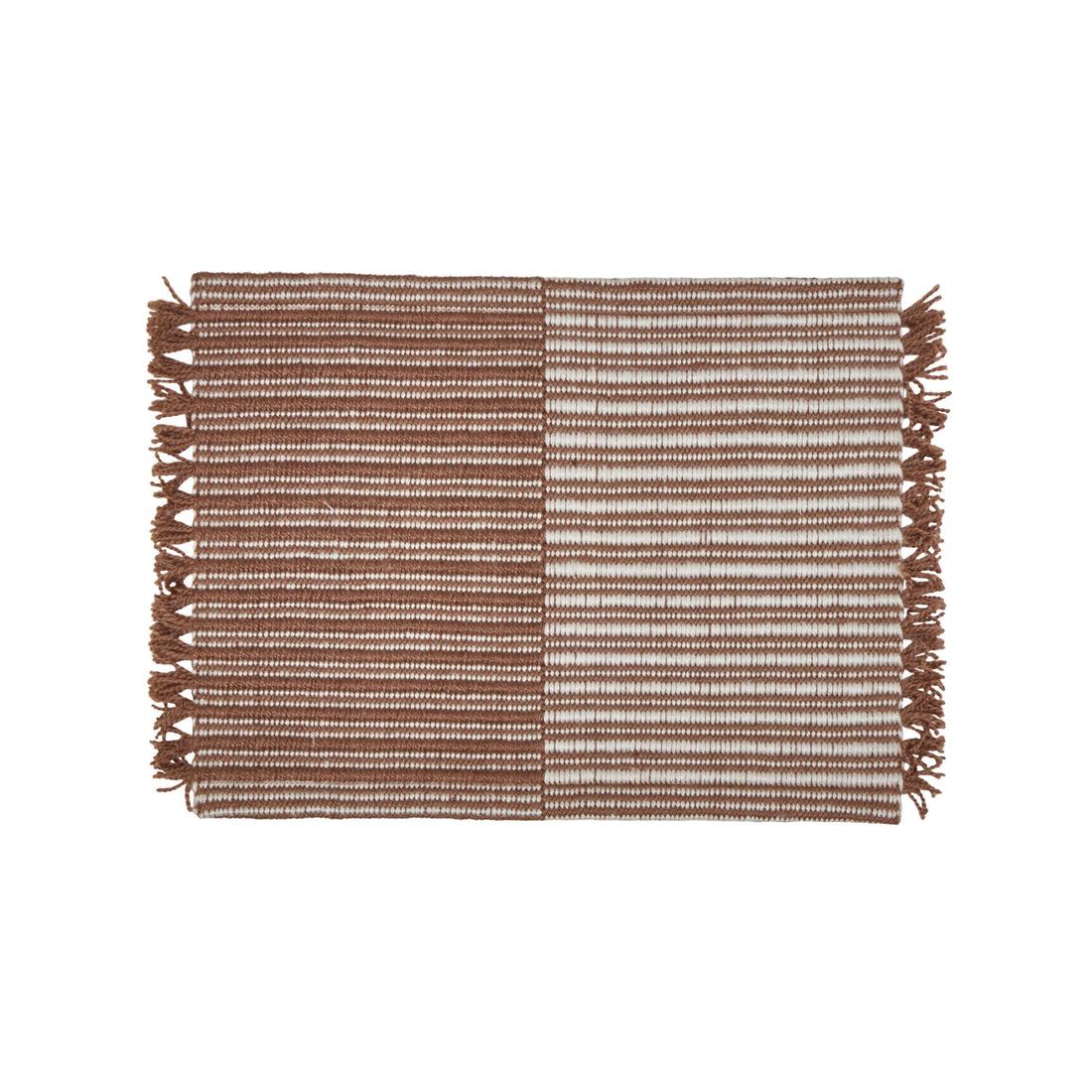 Amalfi Cai Placemat Rust &amp; Natural