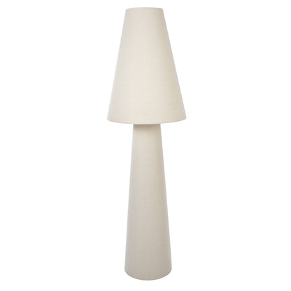 Amalfi Carrington Linen Floor Lamp Natural