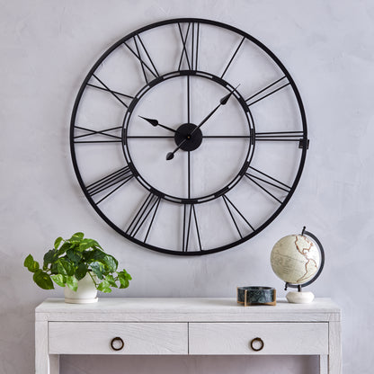 Amalfi Frame Clock Black