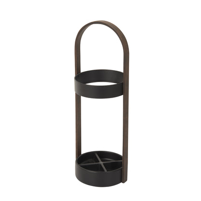 Umbra Bellwood Umbrella Stand Black &amp; Walnut