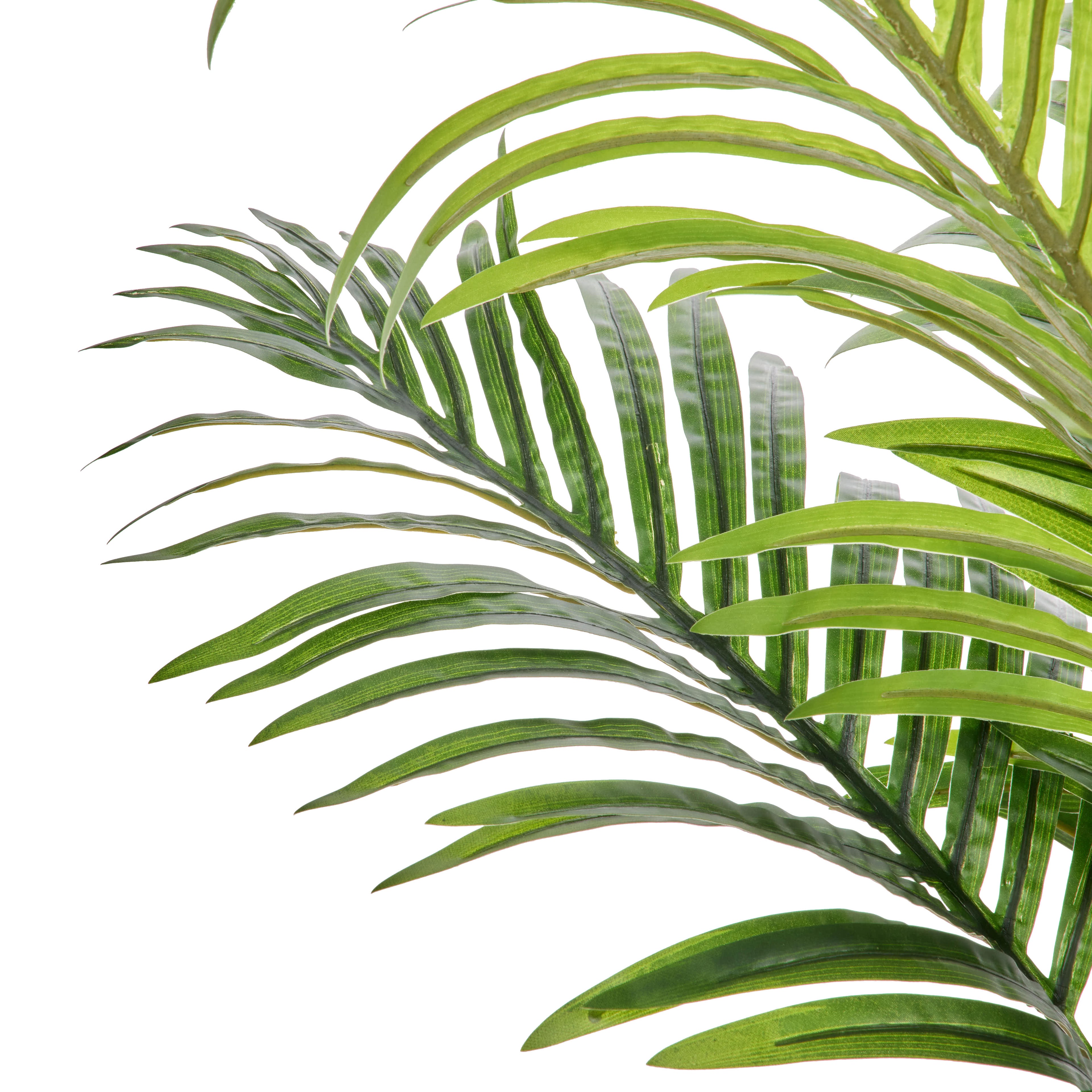 Faux Areca Palm - Cylinder Planter - UV Treated | Green  - 145cm