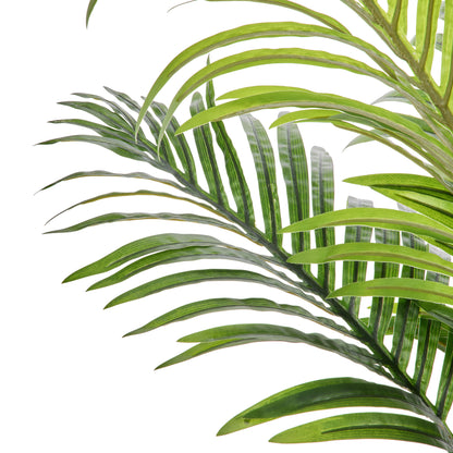 Faux Areca Palm - Cylinder Planter - UV Treated | Green  - 145cm