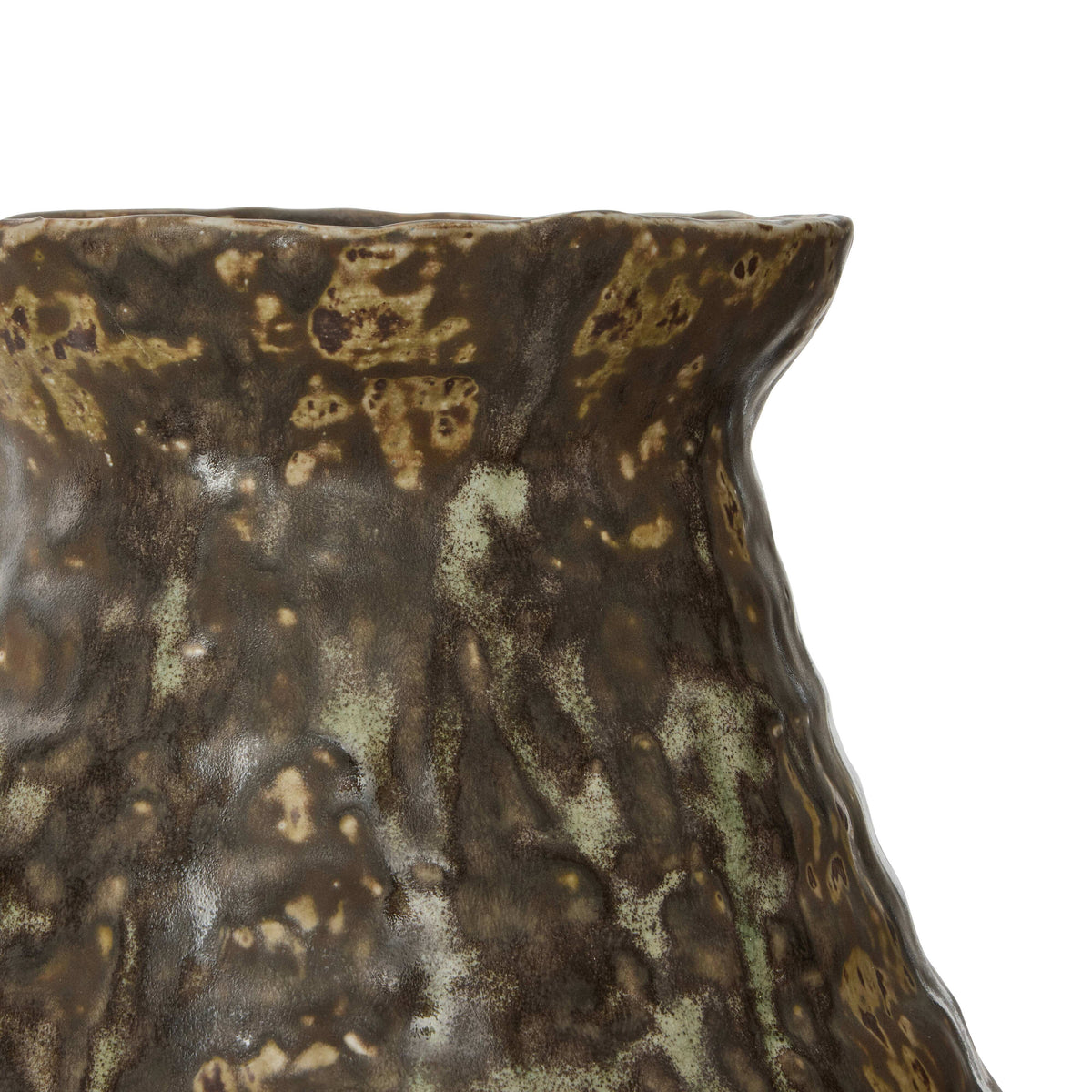 Grand Designs Arbor Vase Collection Brown &amp; Green