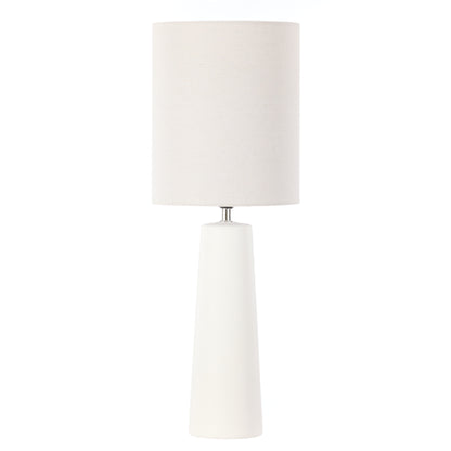 Amalfi Kent Table Lamp White &amp; Grey