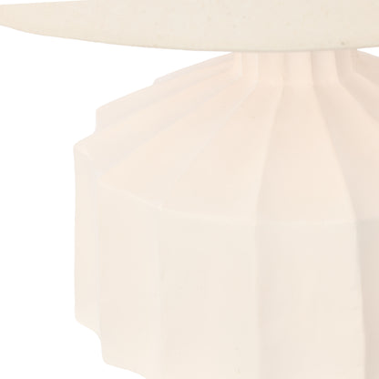 Amalfi Lutton Table Lamp Taupe &amp; Natural