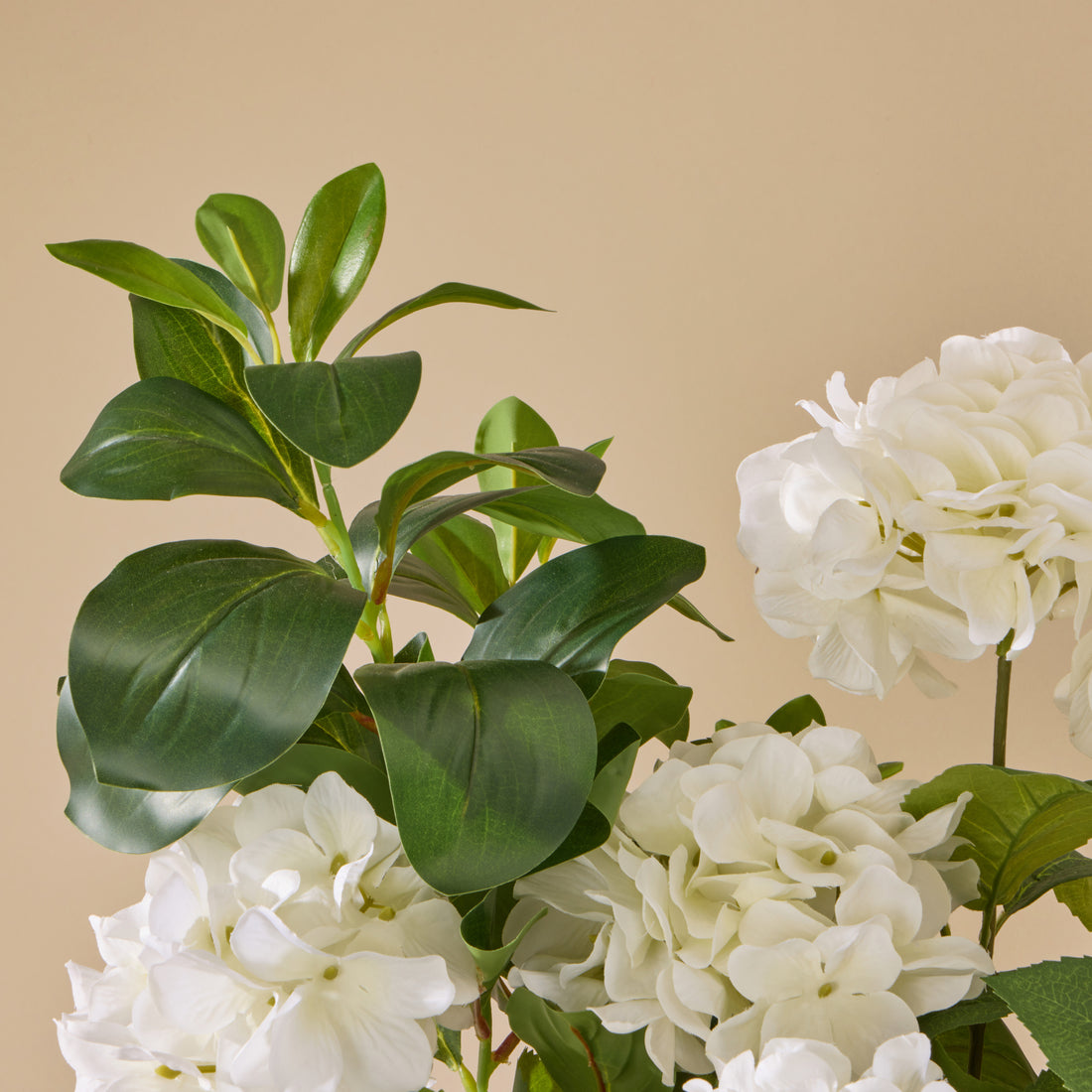 Faux Hydrangea Mix - Kensington | White - 64cm