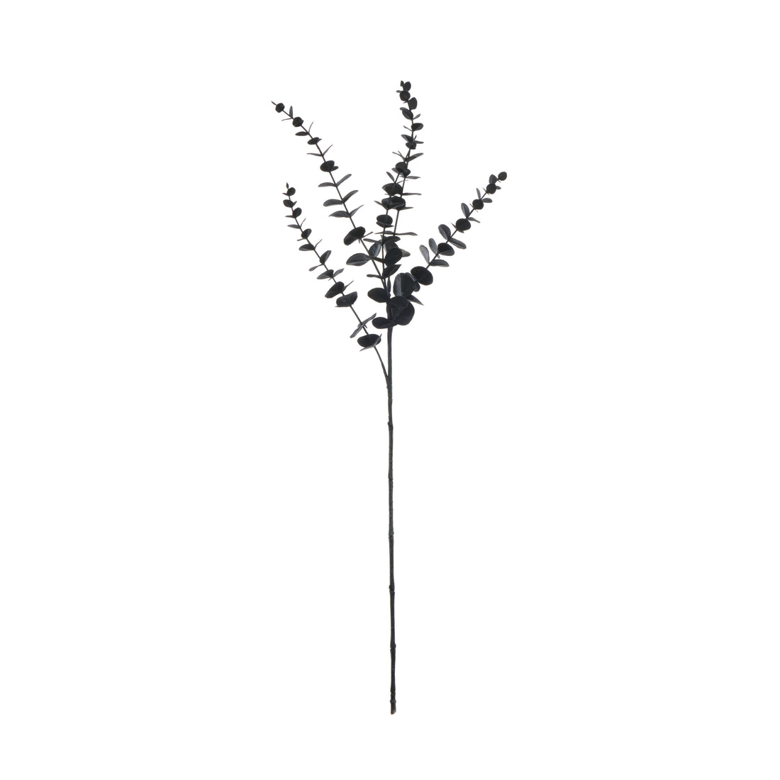 Faux Eucalyptus Spray | Black - 74cm