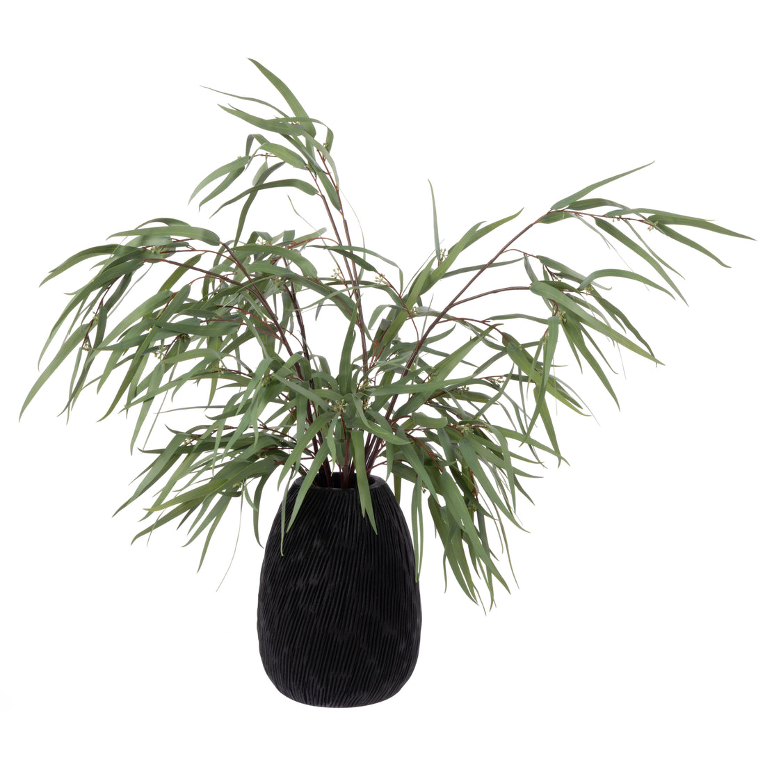 Rogue Eucalyptus Mix - Dansk Textured Vessel Green &amp; Black