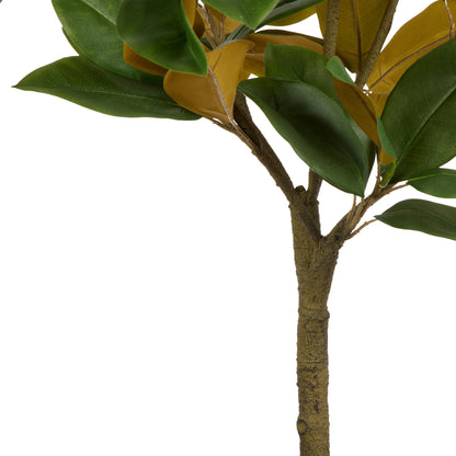 Faux Magnolia Tree Pot | Green -  150cm
